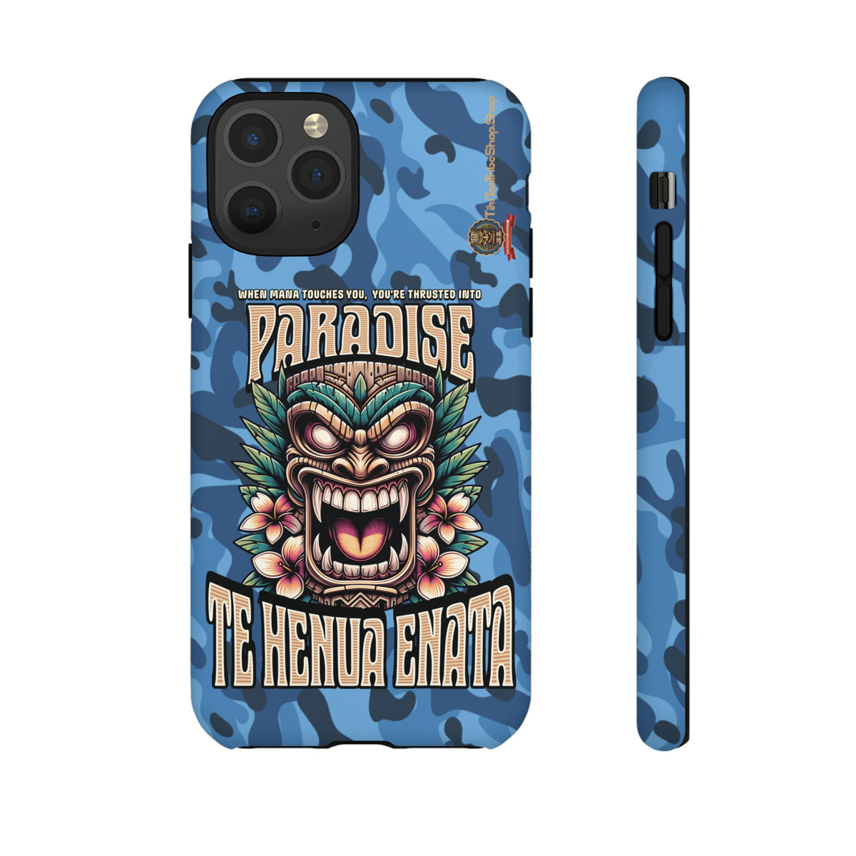 Te Henua Enata â Coque Antichoc Tiki Ancestral & Puissant