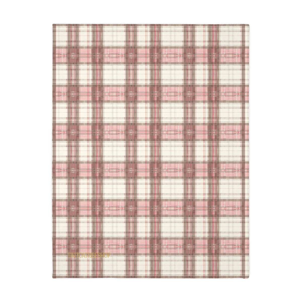 Je ne peux pas, j'ai plaid ! : - Motif Carreaux Cosy