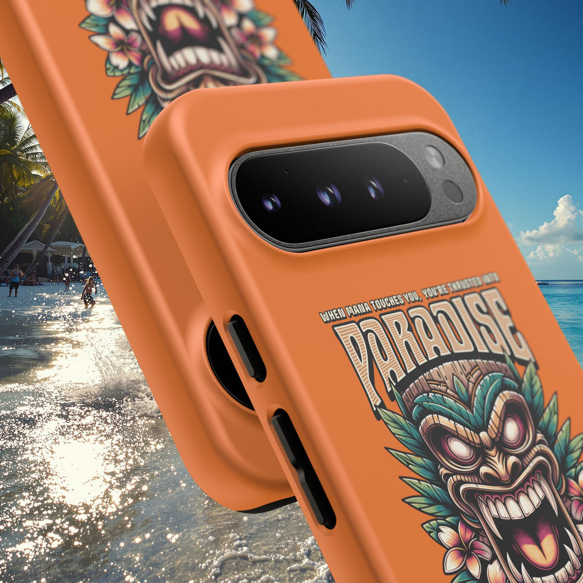 Bora Bora – Coque Antichoc Premium Tiki Élégance