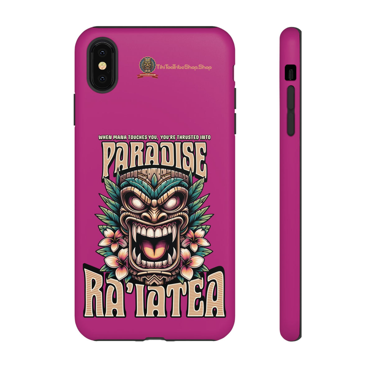 Ra’iatea – Coque Tiki Tribal de Protection Premium