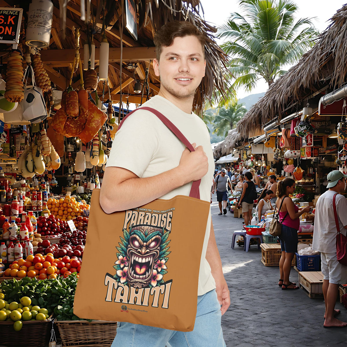 TAHITI  PARADISE Tote Bag