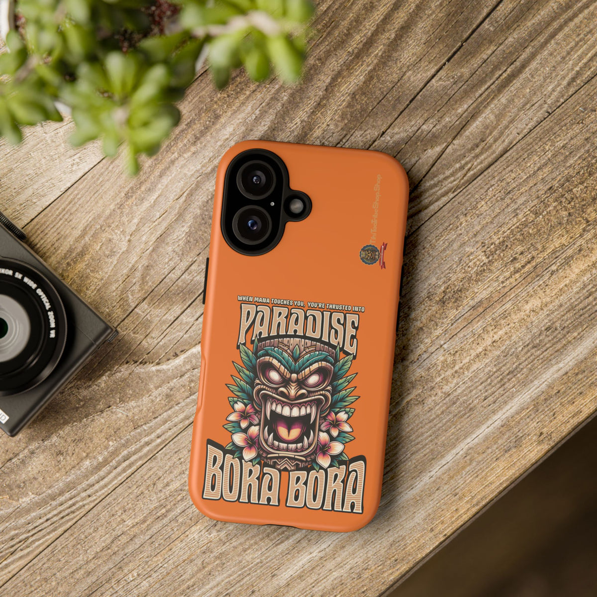 Bora Bora – Coque Antichoc Premium Tiki Élégance