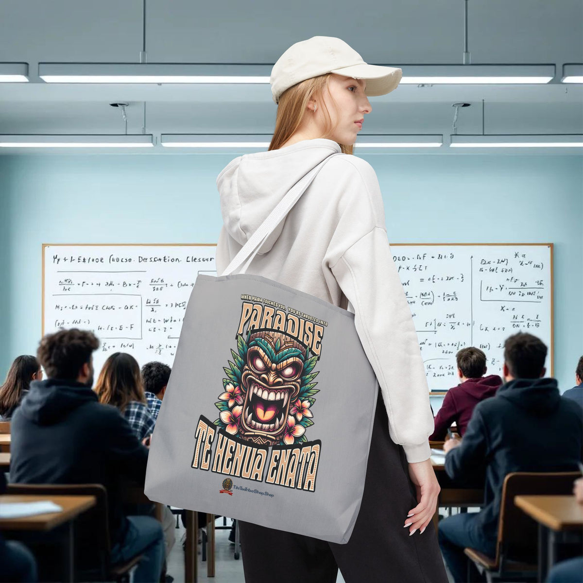 TE HENUA ENATA PARADISE Tote Bag