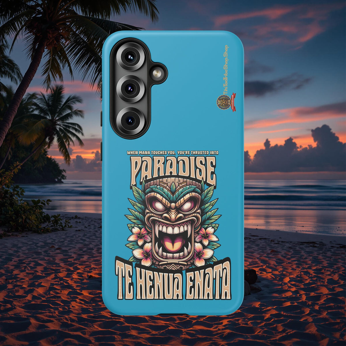 Te Henua Enata â Coque Antichoc Tiki Ancestral & Puissant