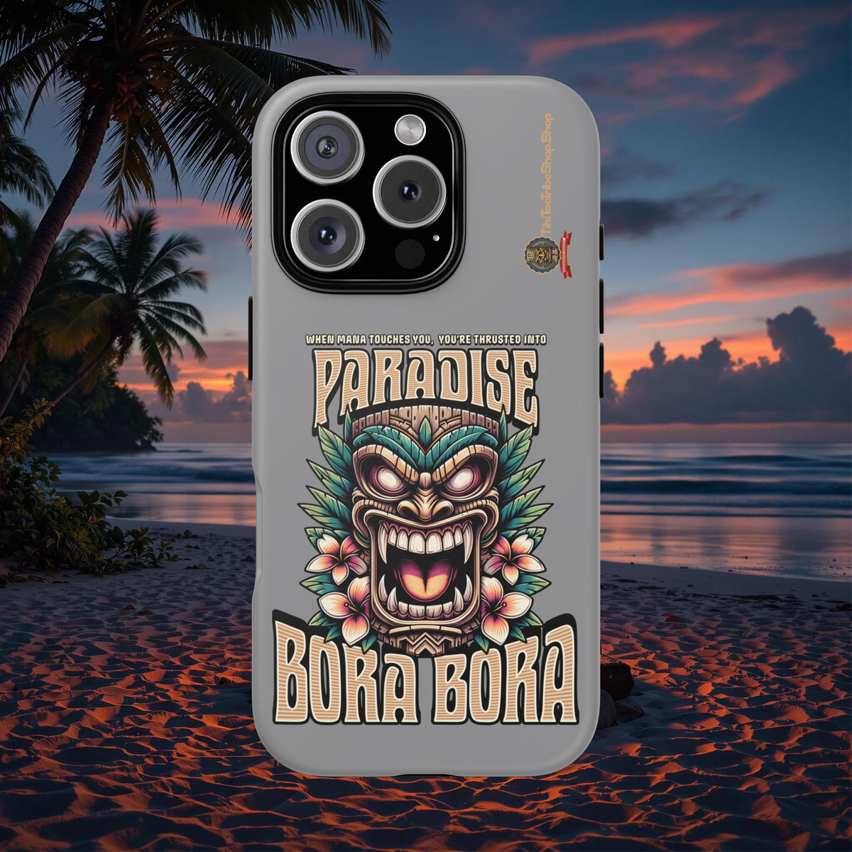 Bora Bora – Coque Antichoc Premium Tiki Élégance