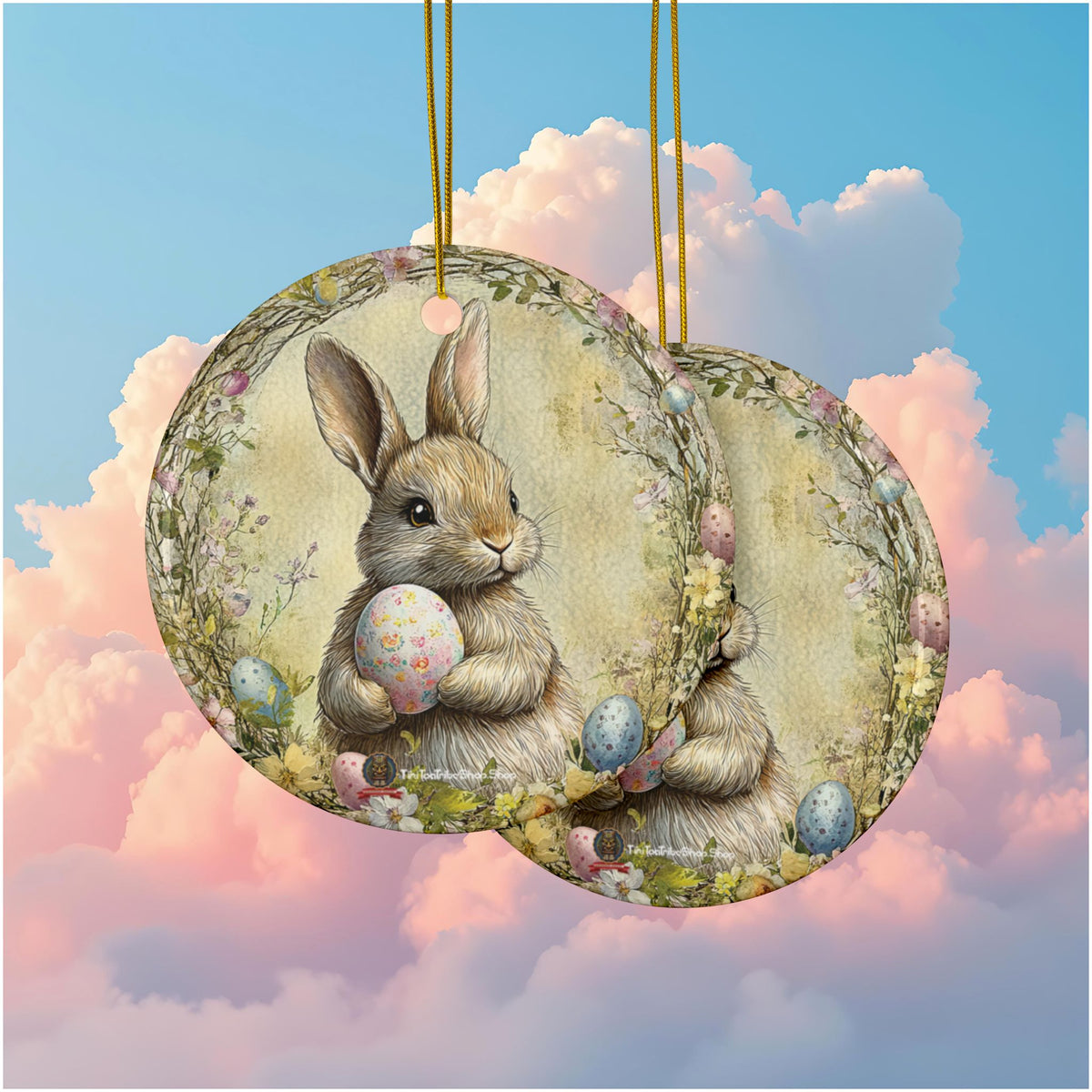 Ceramic Easter Ornaments