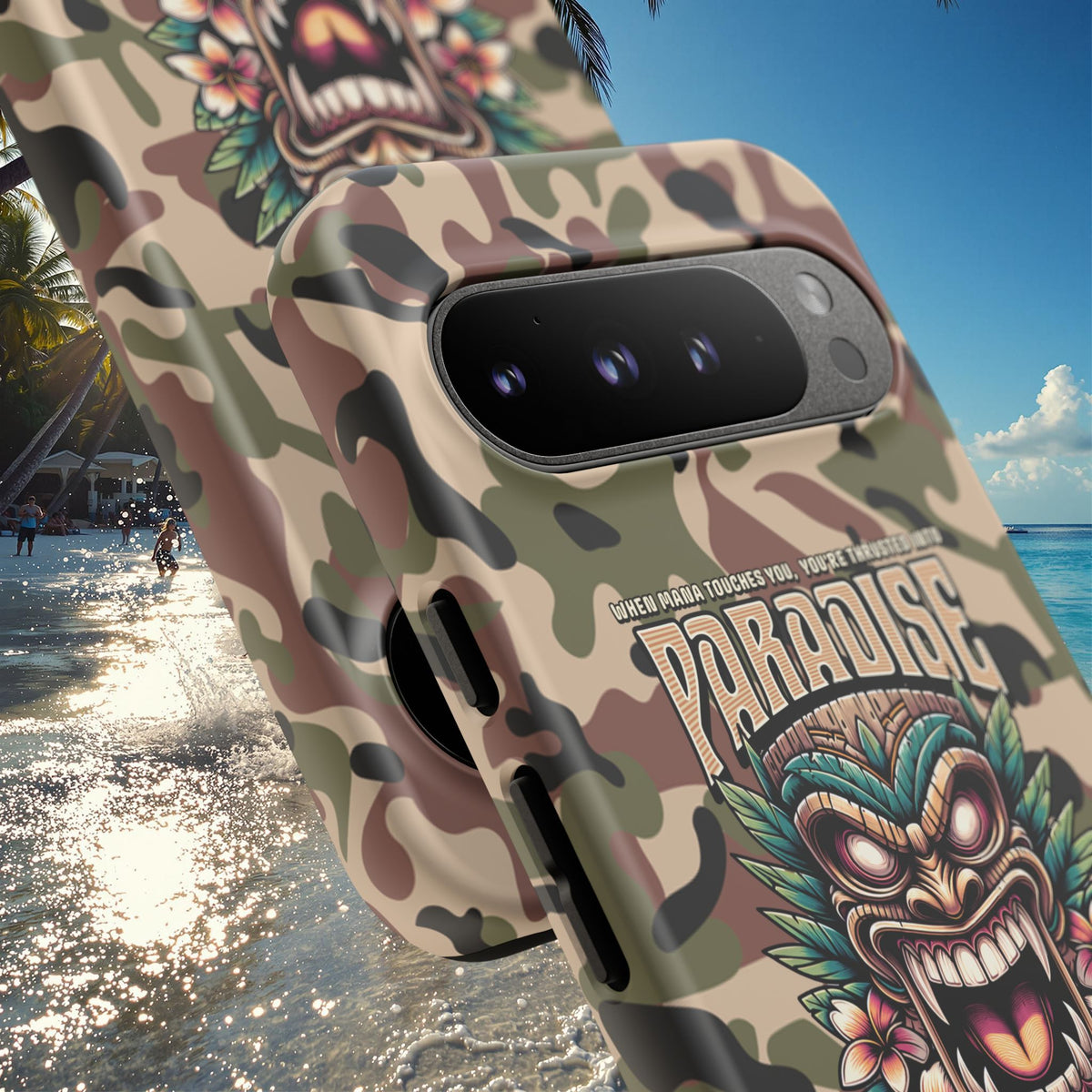 Hawaii â Coque Antichoc Premium Tiki Mana