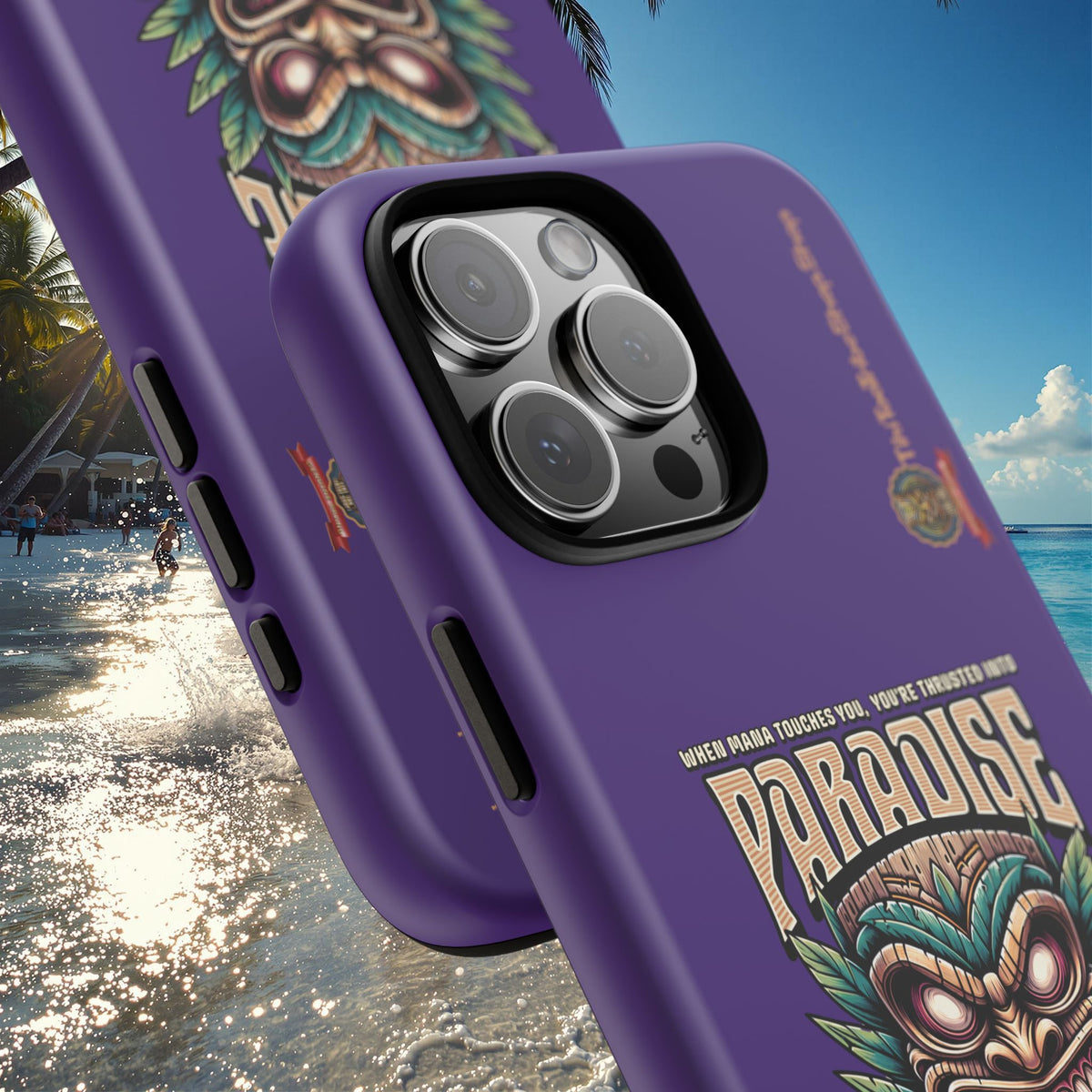 Ra’iatea – Coque Tiki Tribal de Protection Premium
