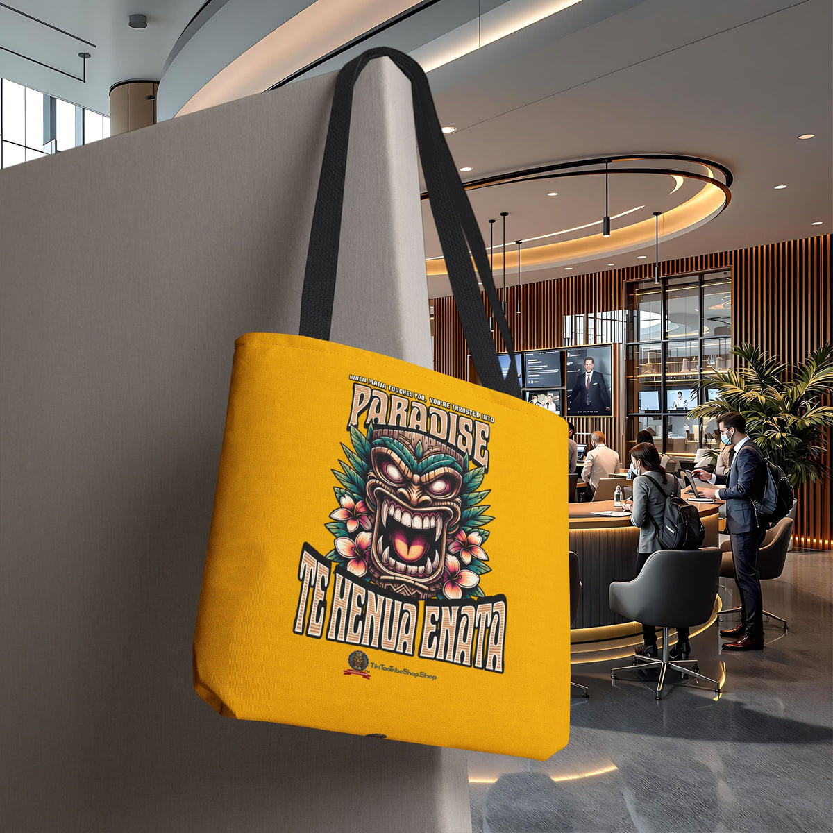 TE HENUA ENATA PARADISE Tote Bag