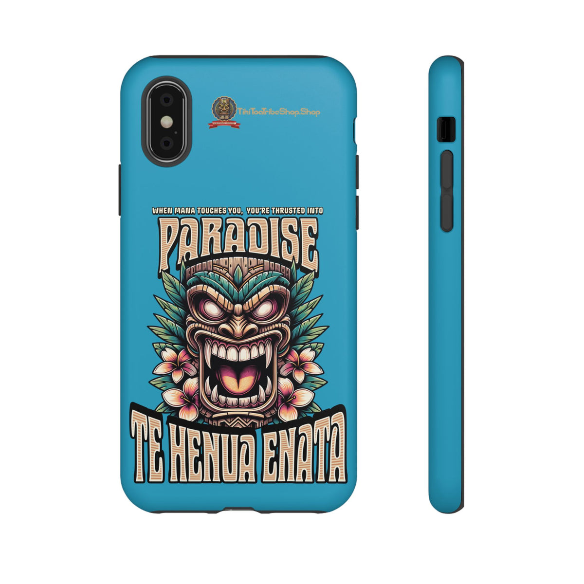 Te Henua Enata â Coque Antichoc Tiki Ancestral & Puissant