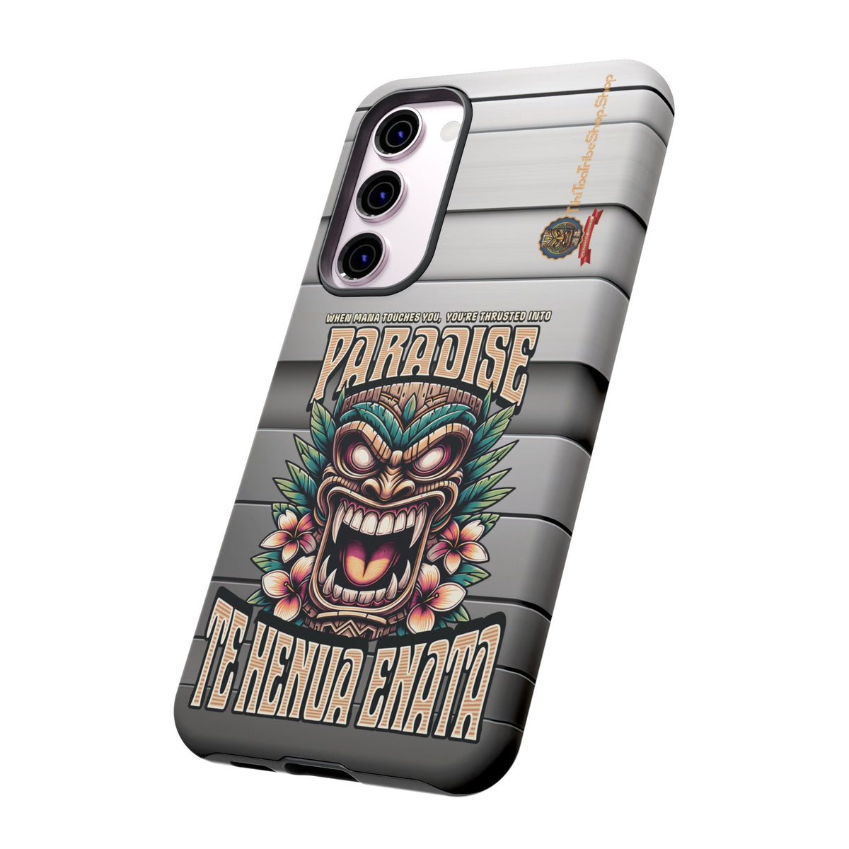 Te Henua Enata â Coque Antichoc Tiki Ancestral & Puissant