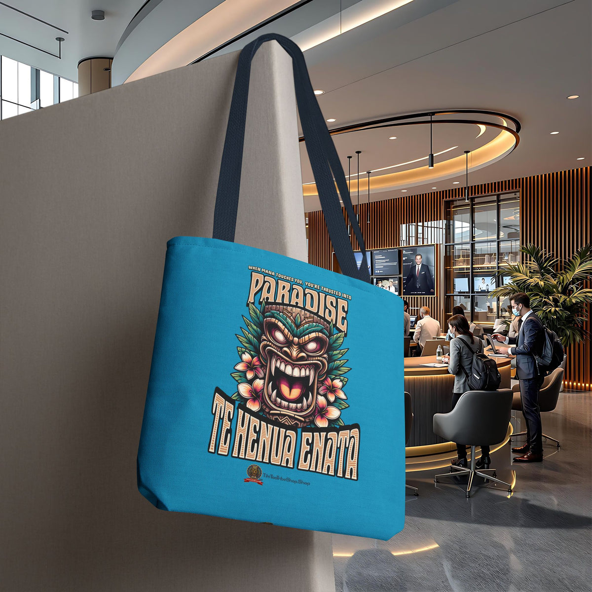 TE HENUA ENATA PARADISE Tote Bag