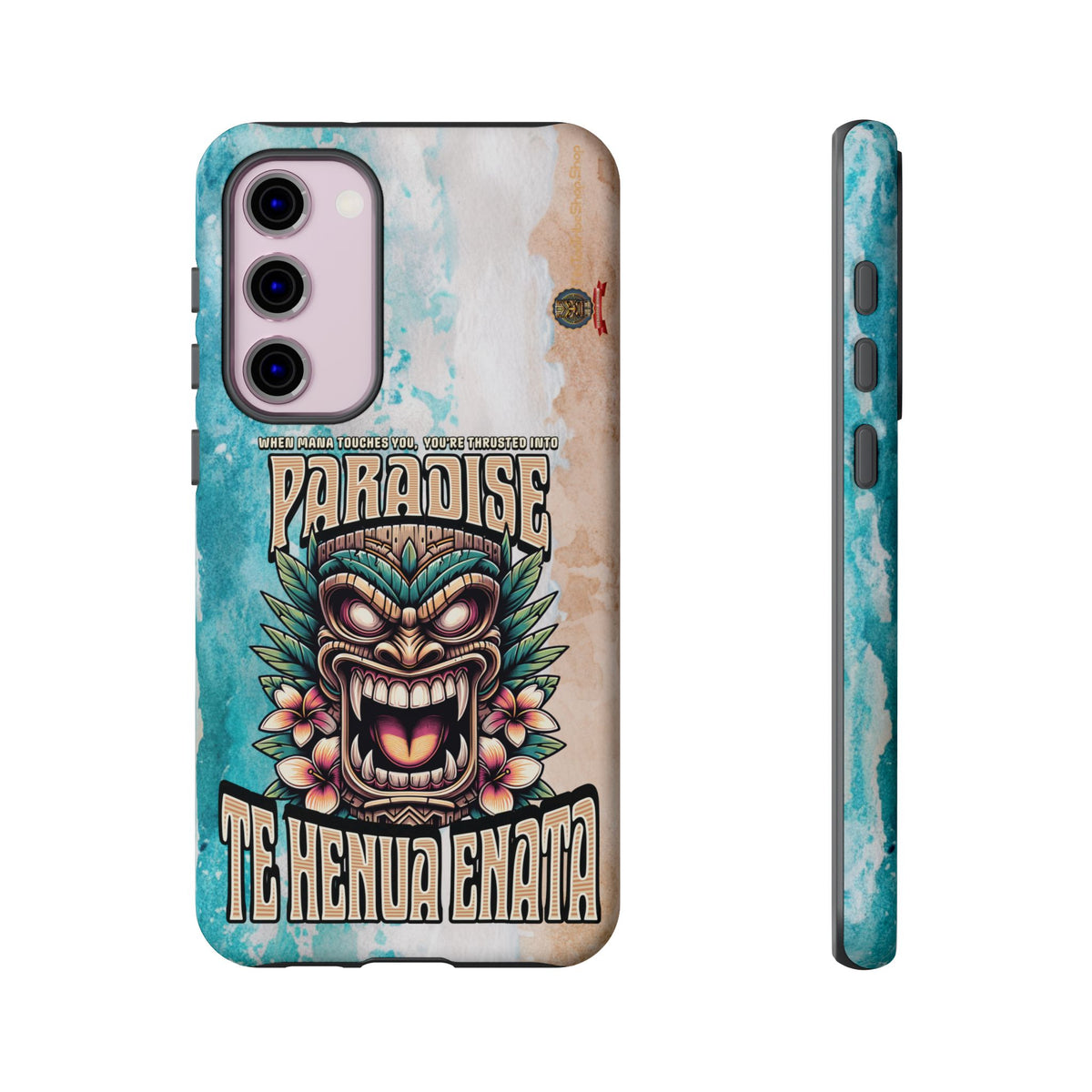 Te Henua Enata â Coque Antichoc Tiki Ancestral & Puissant