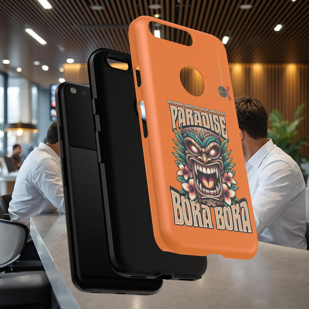 Bora Bora – Coque Antichoc Premium Tiki Élégance