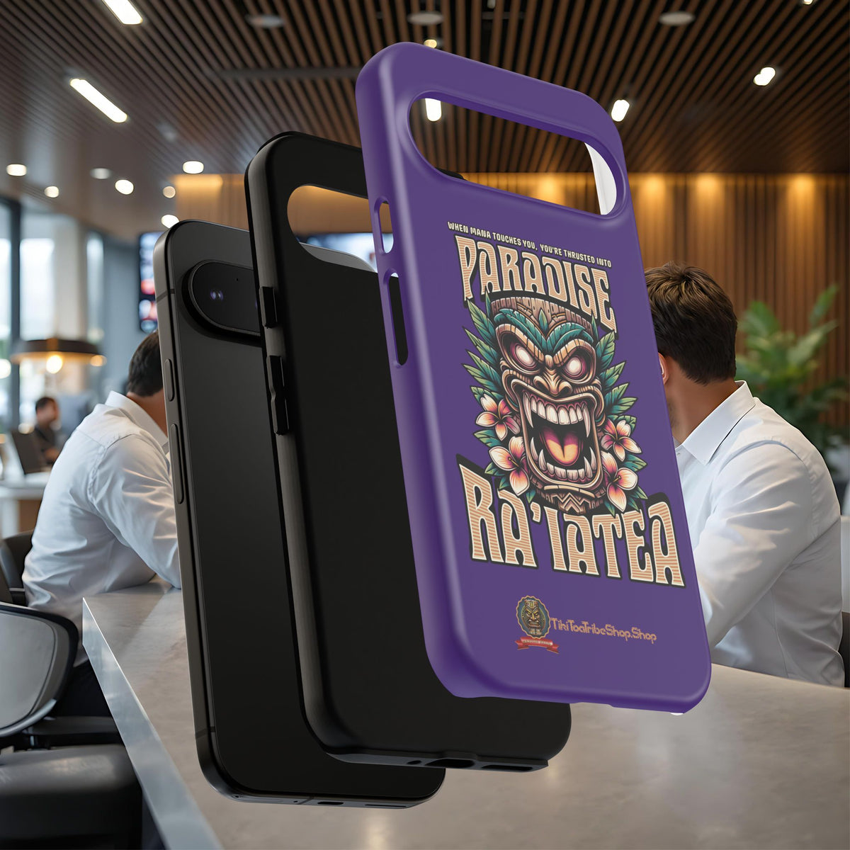 Ra’iatea – Coque Tiki Tribal de Protection Premium