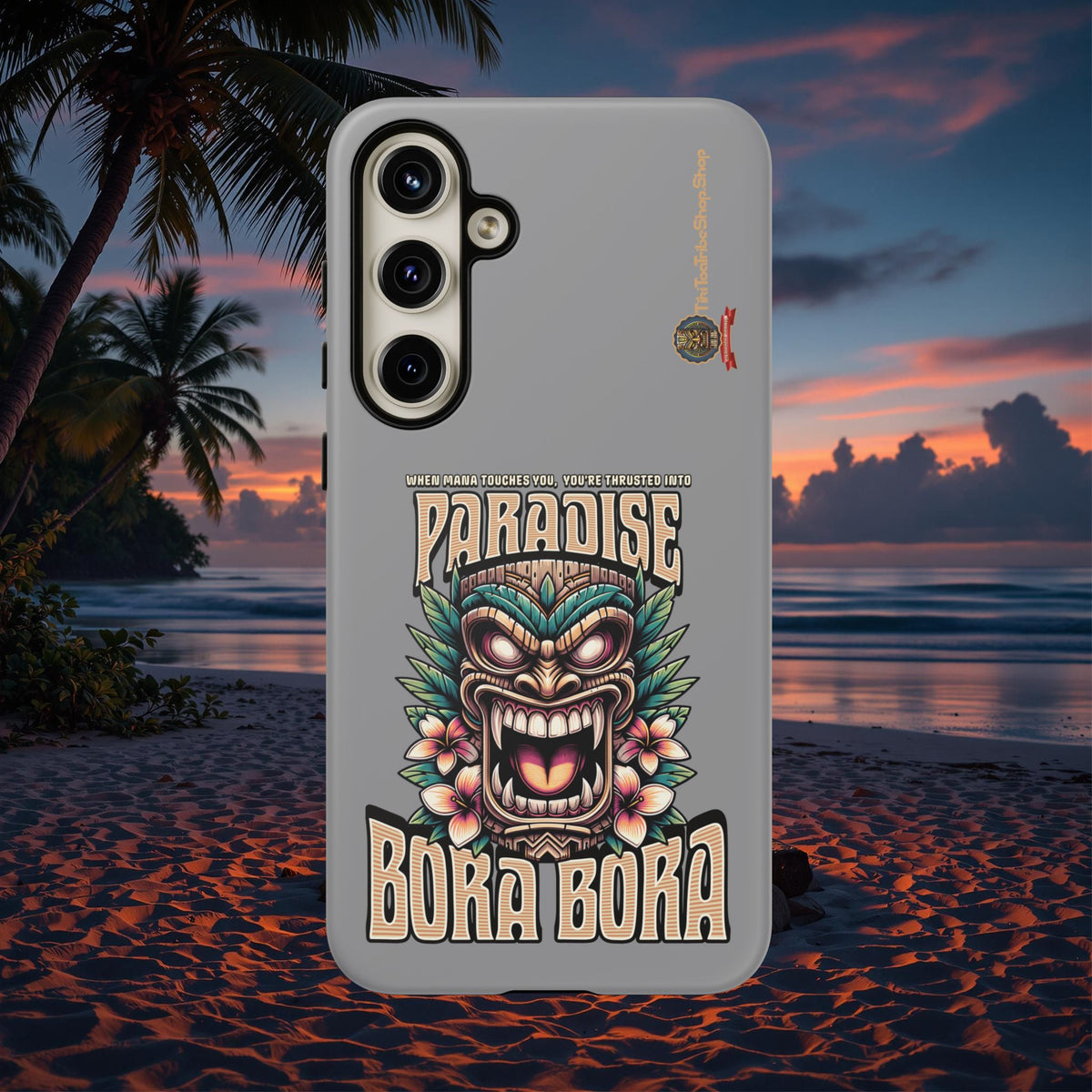 Bora Bora – Coque Antichoc Premium Tiki Élégance