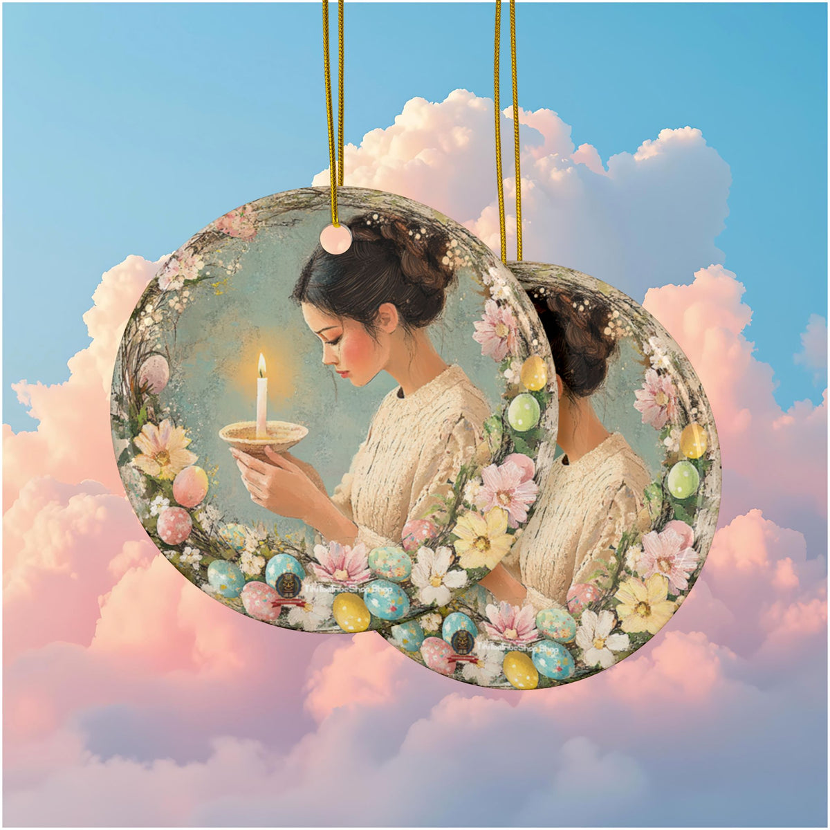 Ceramic Easter Ornaments