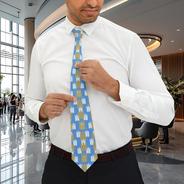 Elegant & Distinguished Temple Tie
