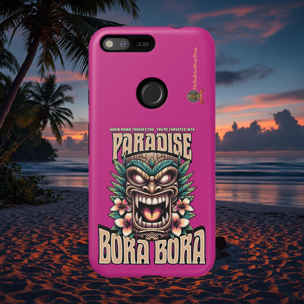 Bora Bora – Coque Antichoc Premium Tiki Élégance