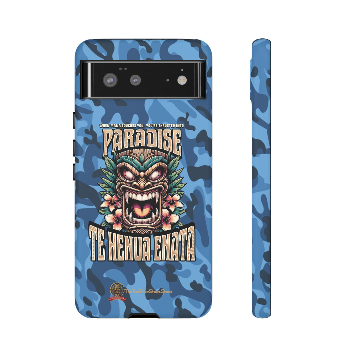 Te Henua Enata â Coque Antichoc Tiki Ancestral & Puissant