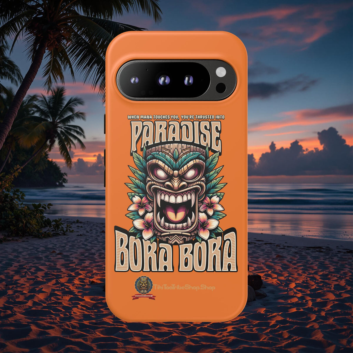 Bora Bora – Coque Antichoc Premium Tiki Élégance