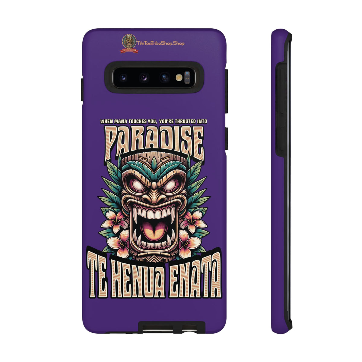 Te Henua Enata â Coque Antichoc Tiki Ancestral & Puissant