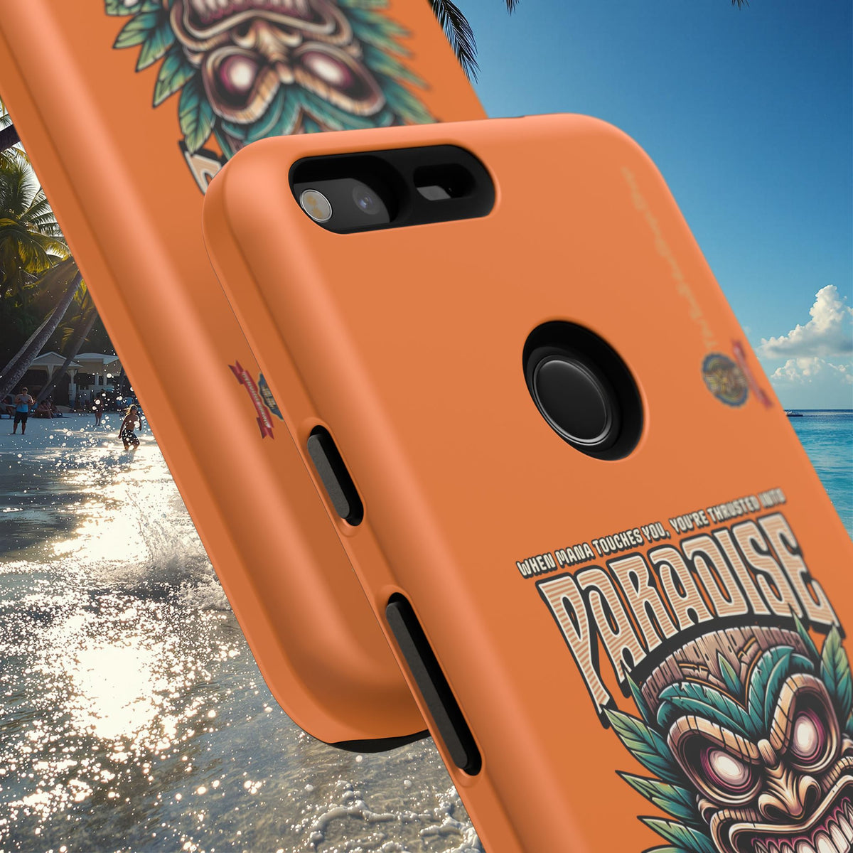 Bora Bora – Coque Antichoc Premium Tiki Élégance