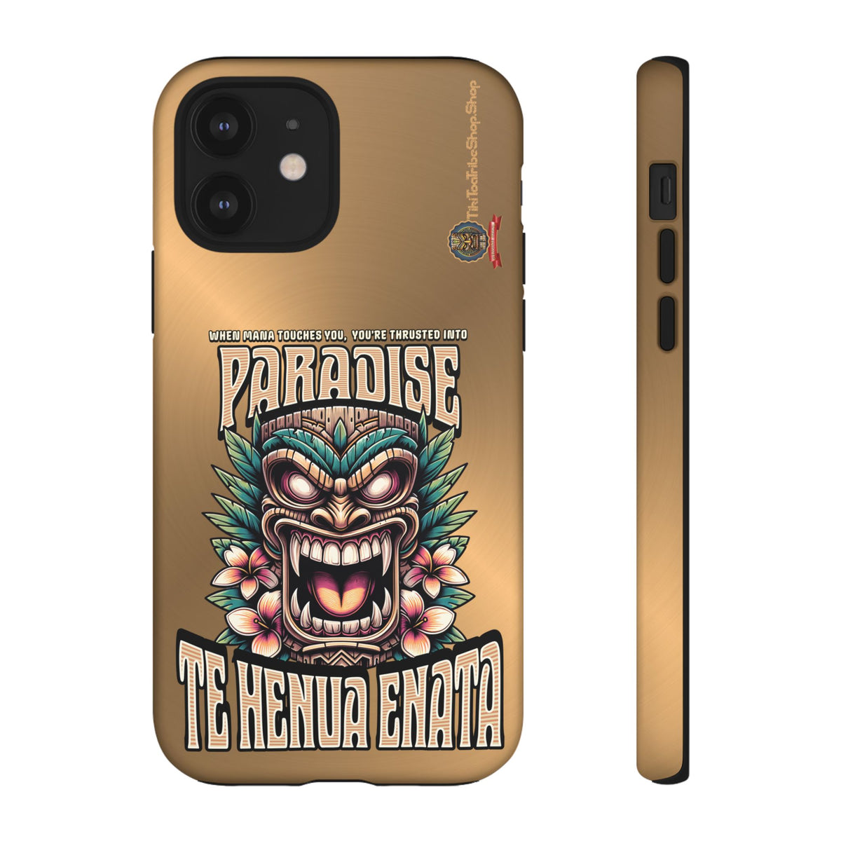 Te Henua Enata â Coque Antichoc Tiki Ancestral & Puissant