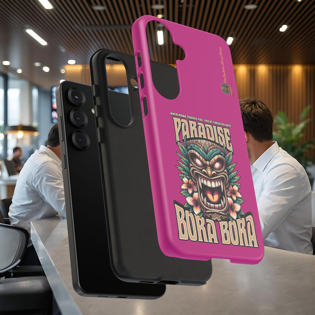 Bora Bora – Coque Antichoc Premium Tiki Élégance