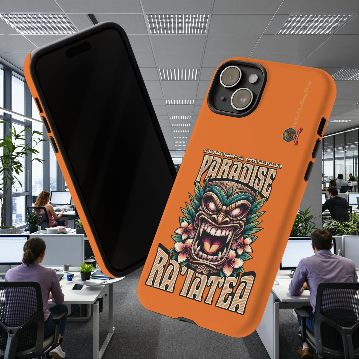 Ra’iatea – Coque Tiki Tribal de Protection Premium