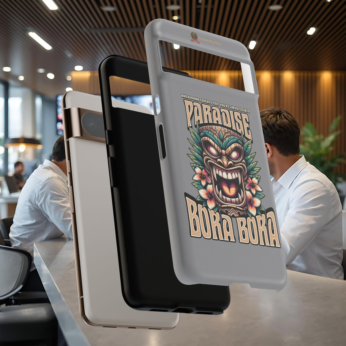 Bora Bora – Coque Antichoc Premium Tiki Élégance