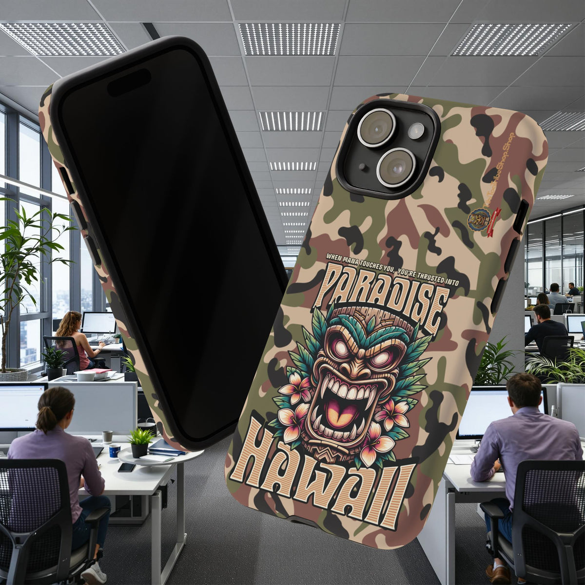 Hawaii â Coque Antichoc Premium Tiki Mana