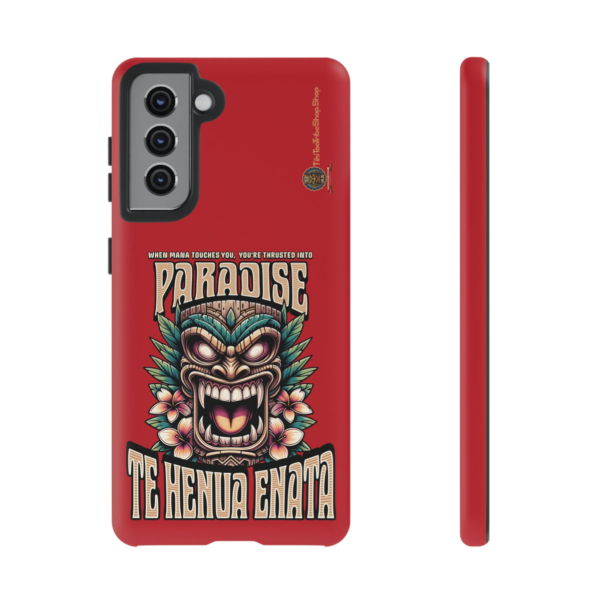 Te Henua Enata â Coque Antichoc Tiki Ancestral & Puissant