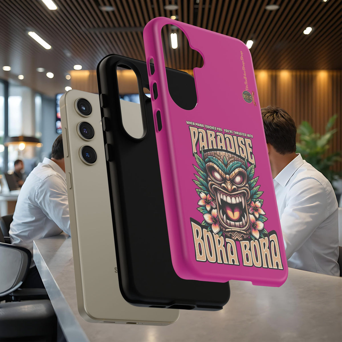 Bora Bora – Coque Antichoc Premium Tiki Élégance