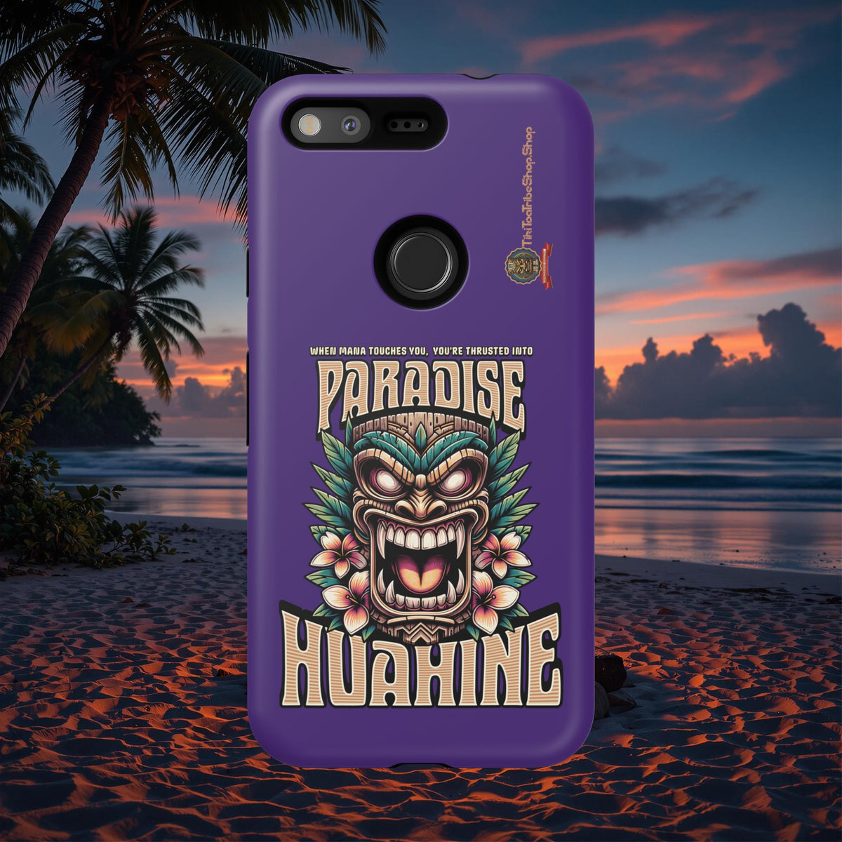 Huahine â Coque Antichoc Premium Tiki Fenua