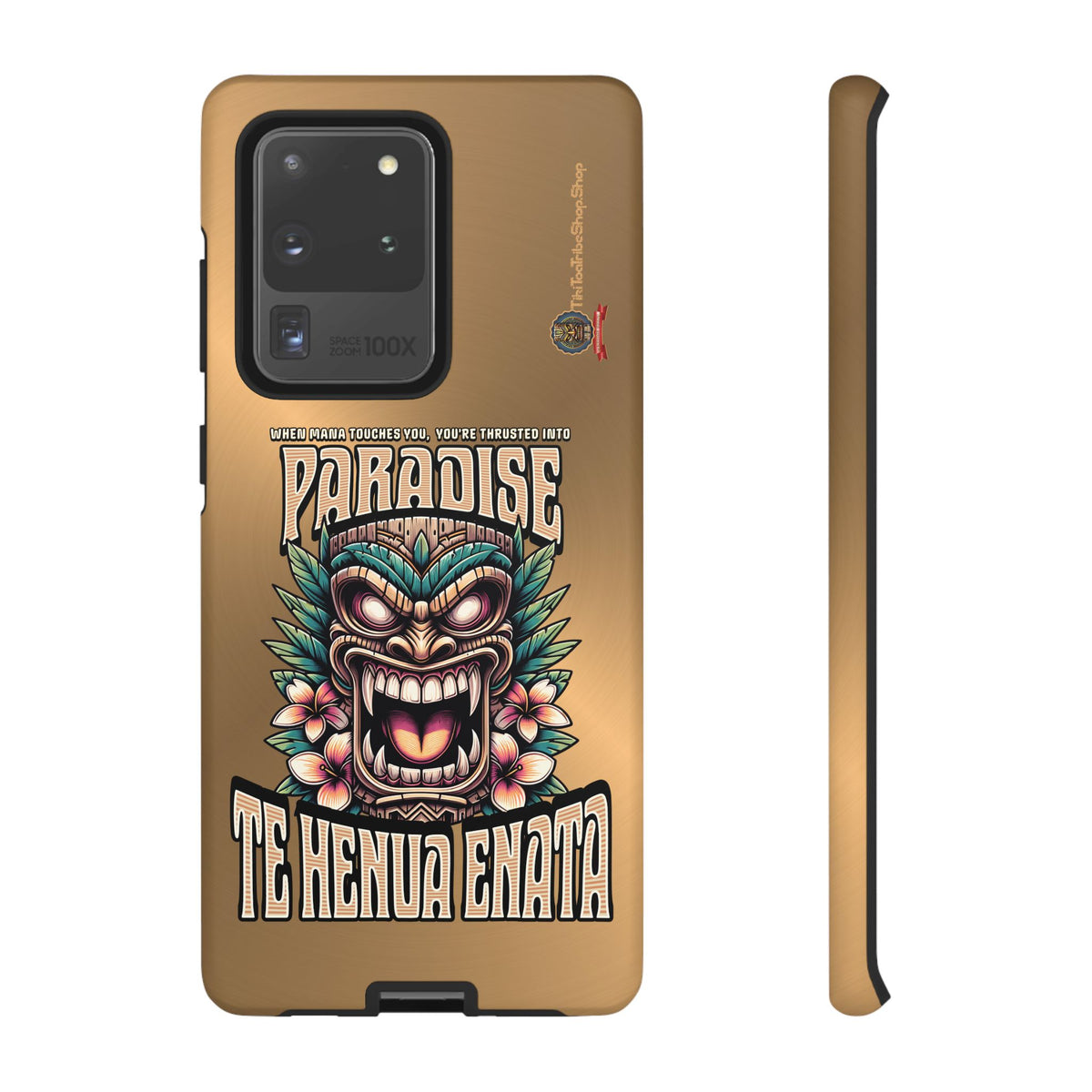 Te Henua Enata â Coque Antichoc Tiki Ancestral & Puissant