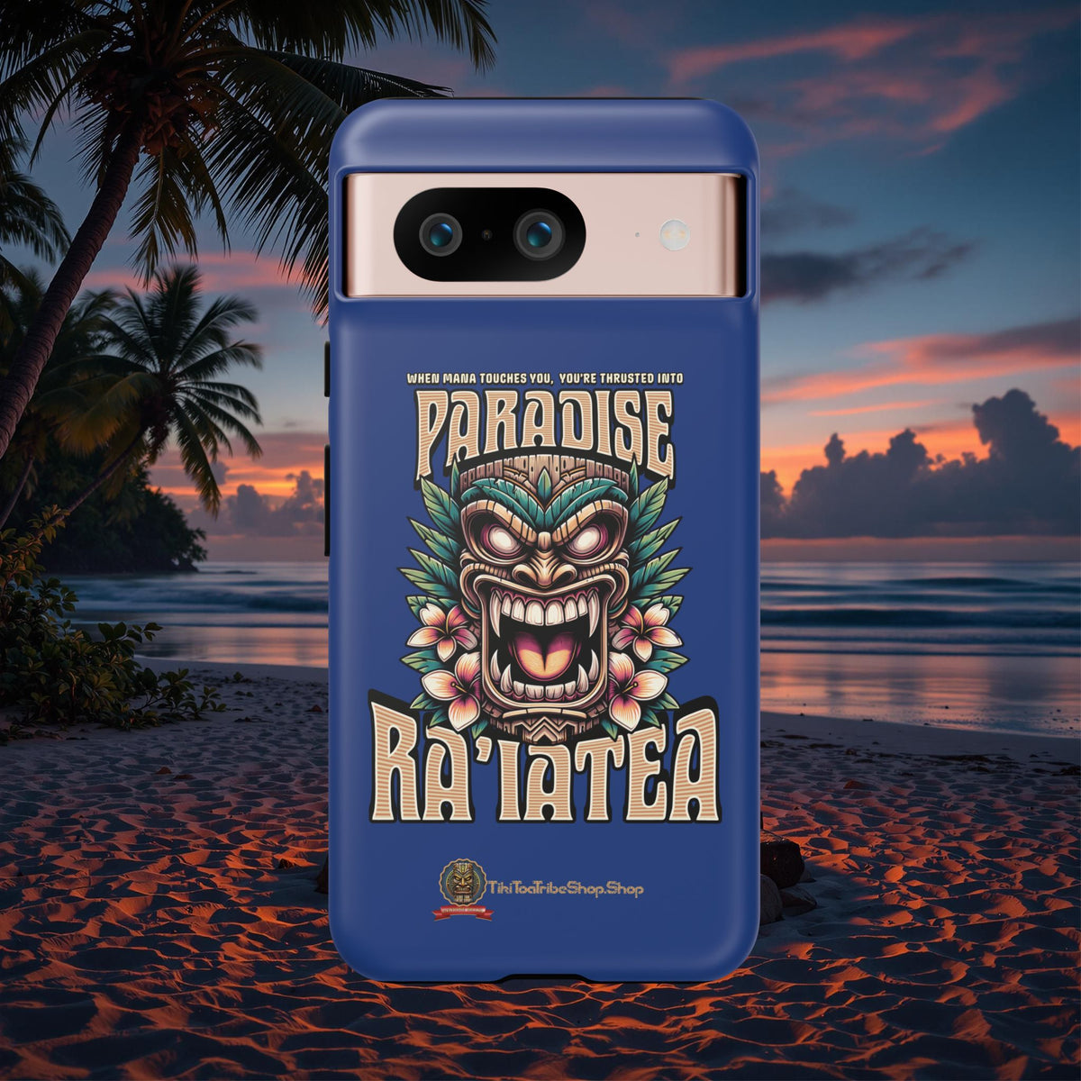 Ra’iatea – Coque Tiki Tribal de Protection Premium
