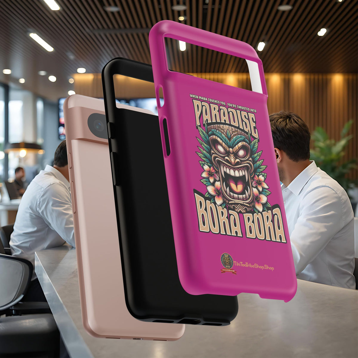 Bora Bora – Coque Antichoc Premium Tiki Élégance