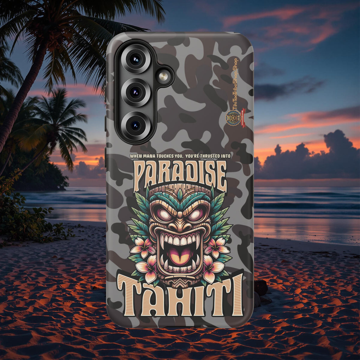 Tahiti â Coque Antichoc Premium Tiki Royal