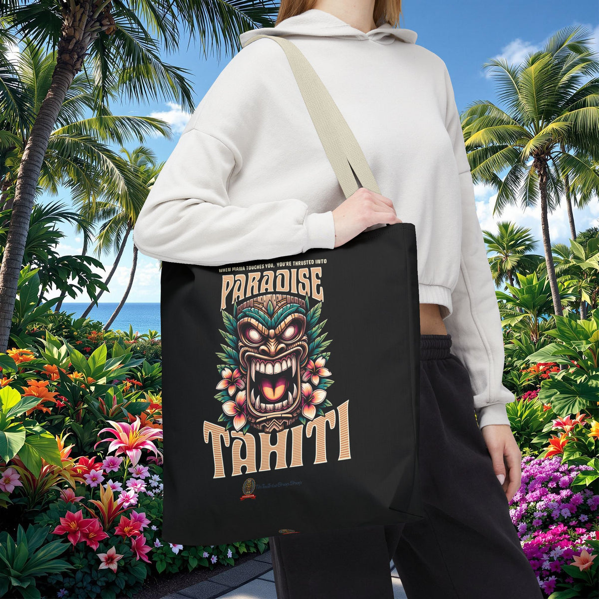 TAHITI  PARADISE Tote Bag