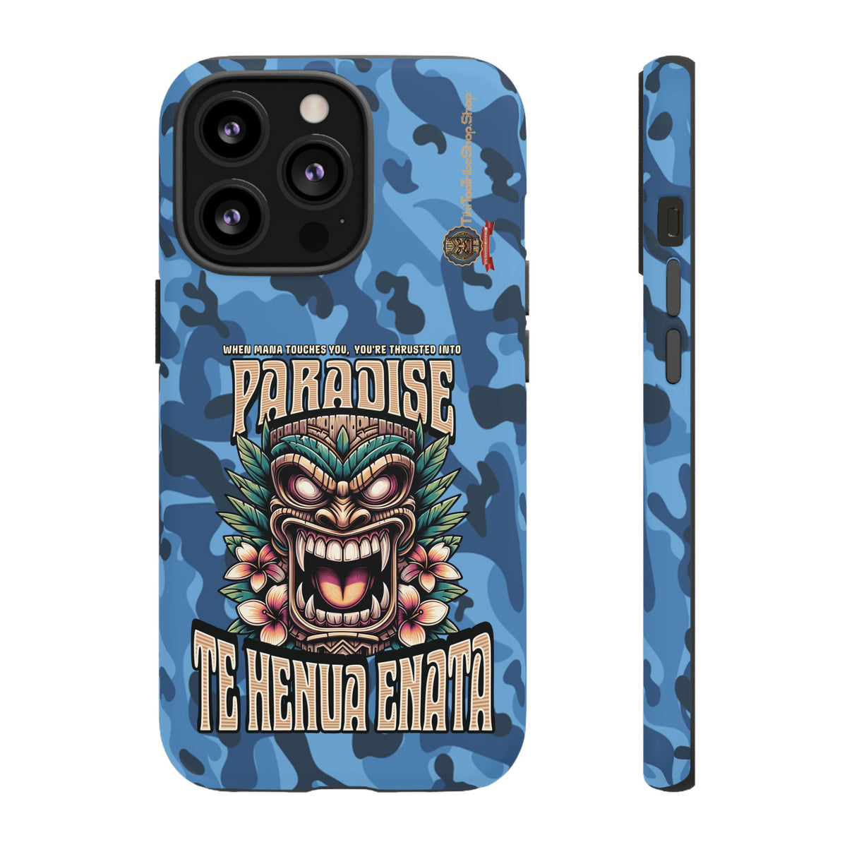Te Henua Enata â Coque Antichoc Tiki Ancestral & Puissant