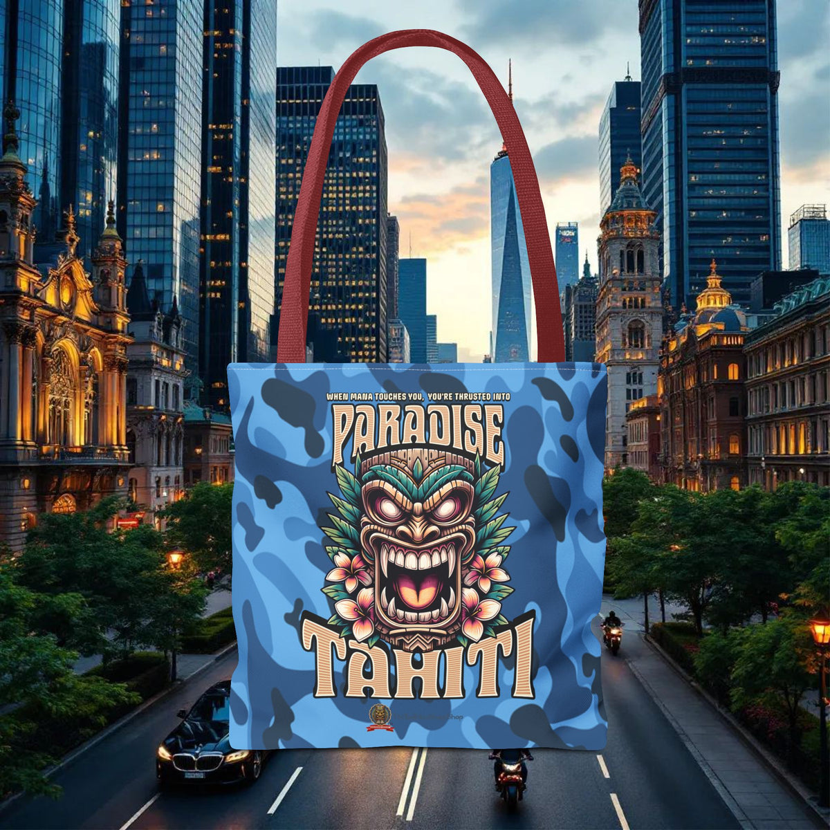 TAHITI  PARADISE Tote Bag