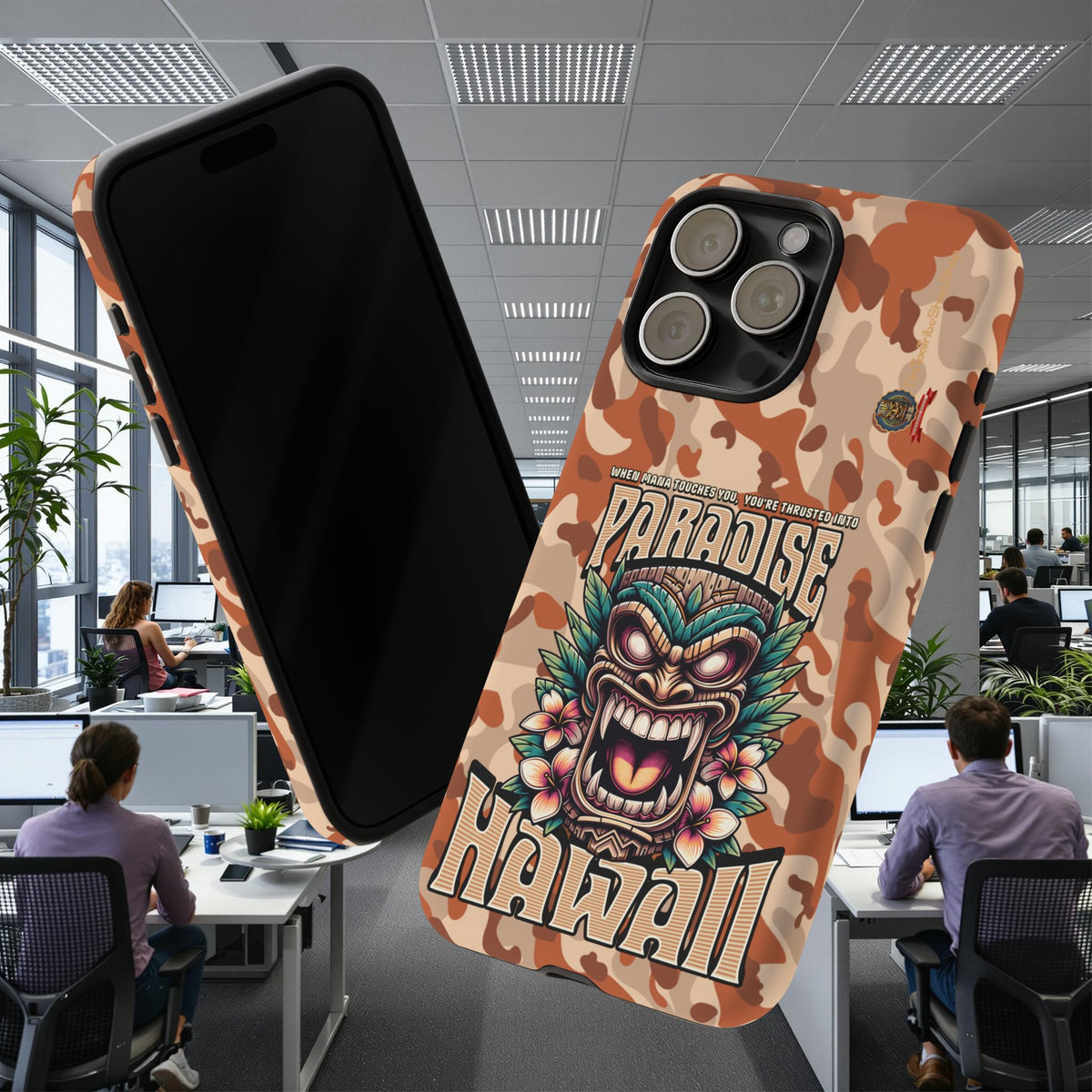 Hawaii â Coque Antichoc Premium Tiki Mana