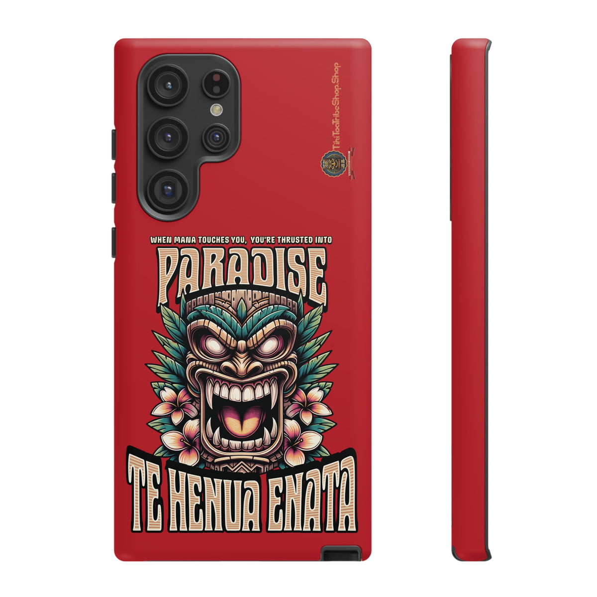 Te Henua Enata â Coque Antichoc Tiki Ancestral & Puissant