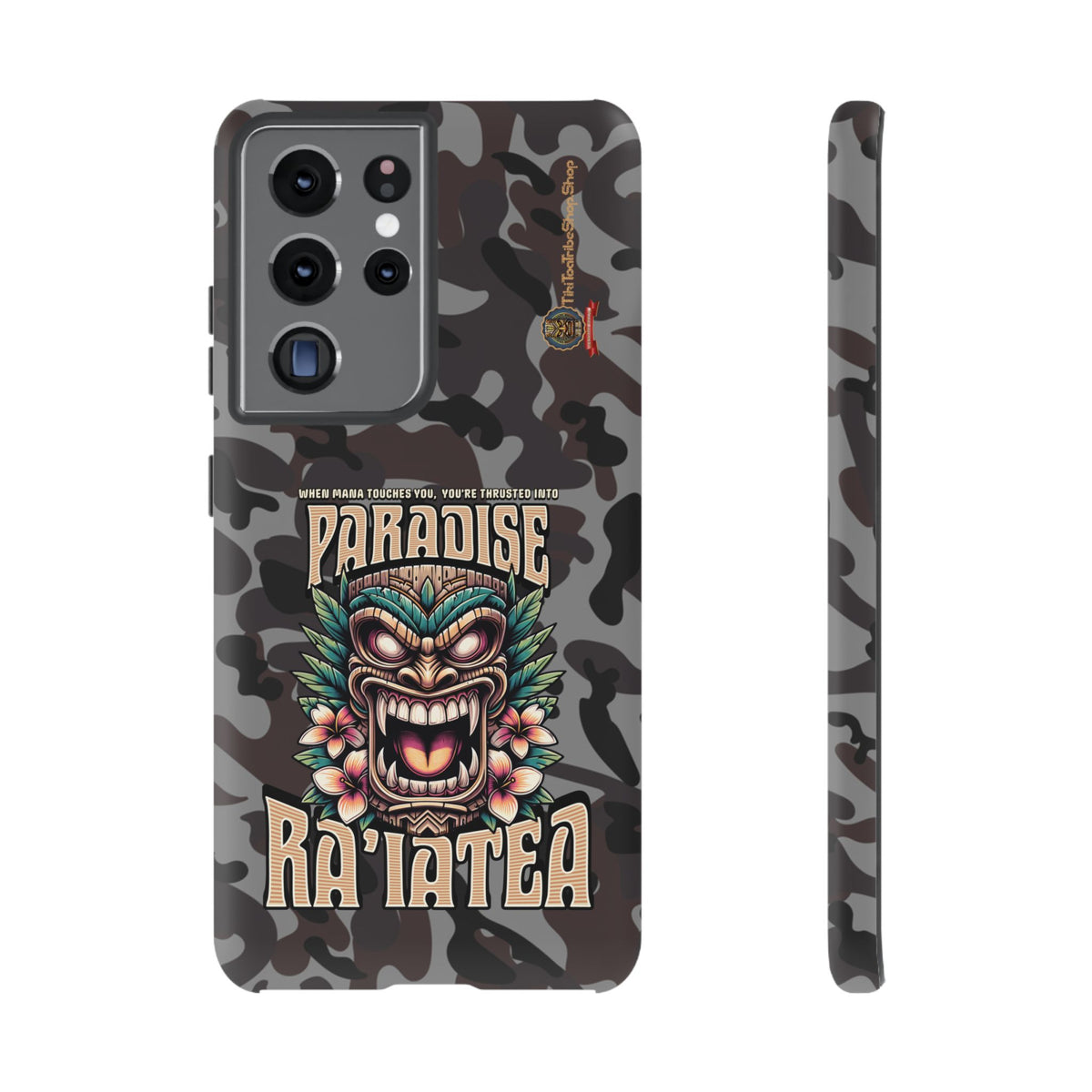 Ra’iatea – Coque Tiki Tribal de Protection Premium