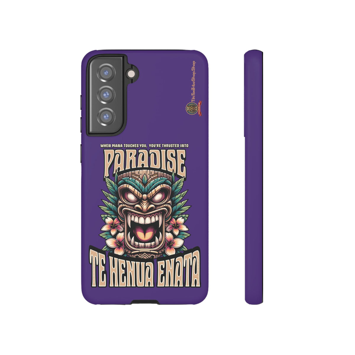 Te Henua Enata â Coque Antichoc Tiki Ancestral & Puissant