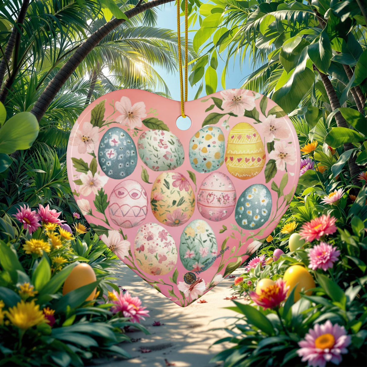 Ceramic Easter Ornaments