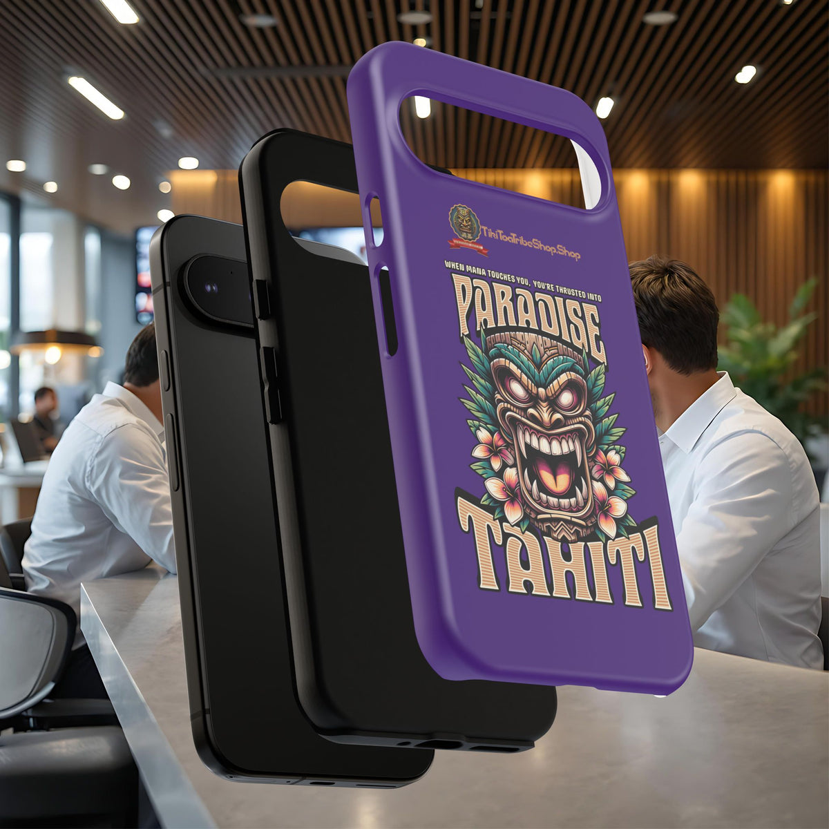 Tahiti â Coque Antichoc Premium Tiki Royal