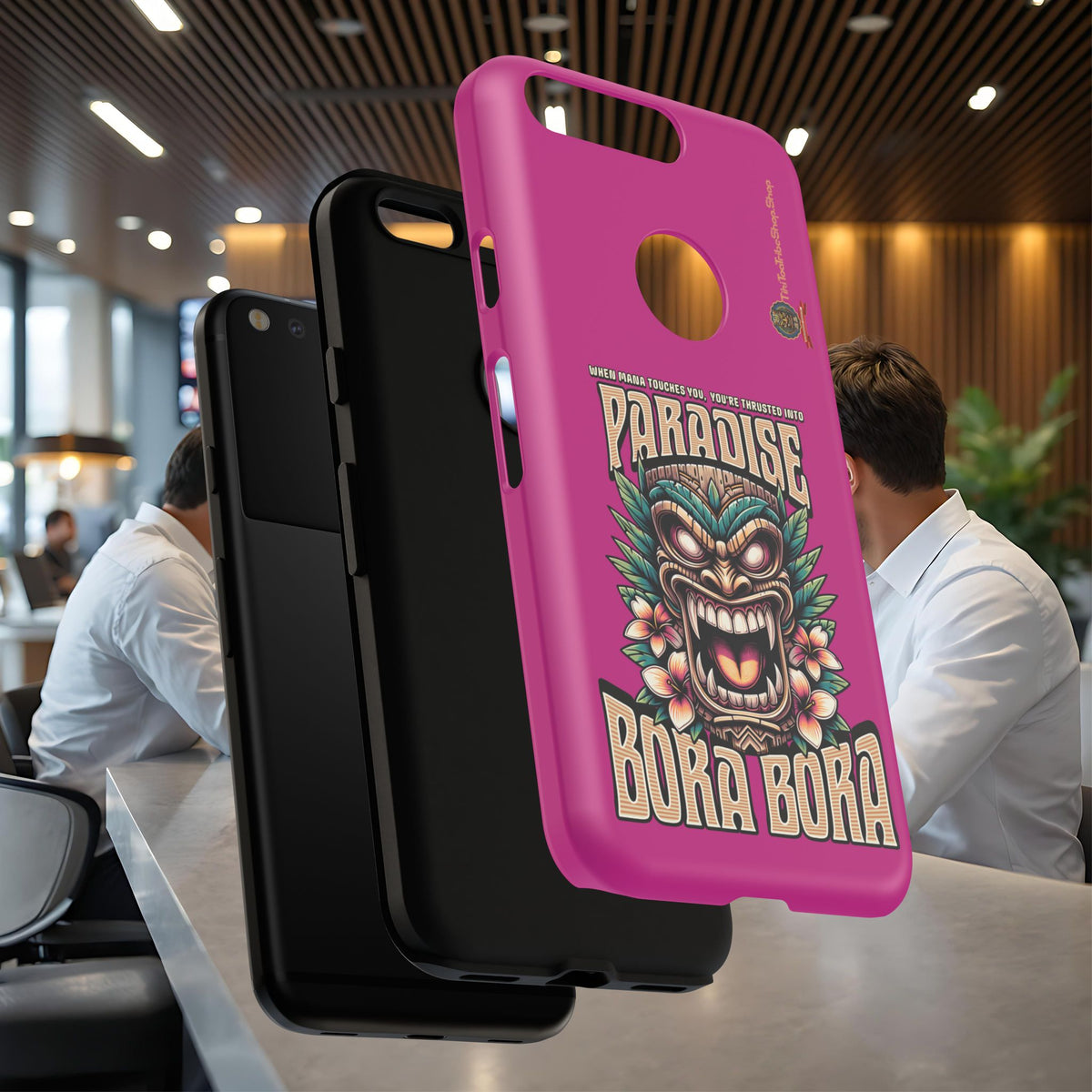 Bora Bora – Coque Antichoc Premium Tiki Élégance