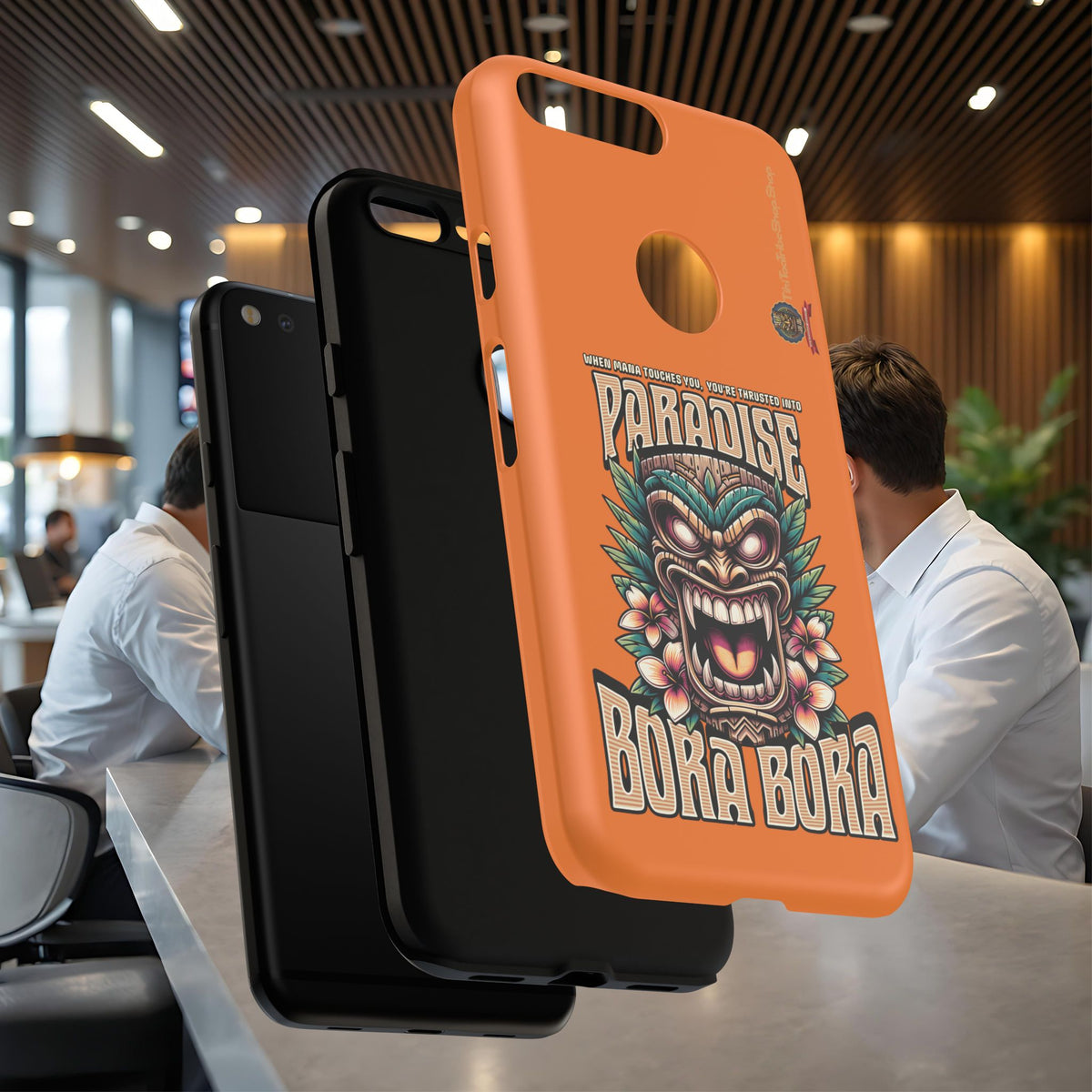 Bora Bora – Coque Antichoc Premium Tiki Élégance